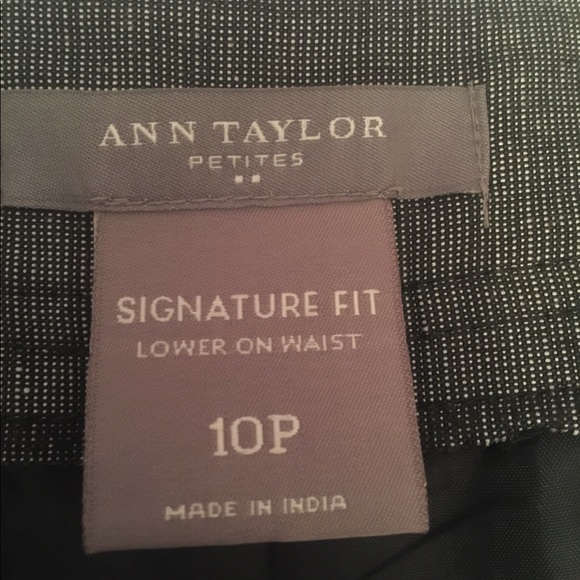 NWOT 10P Ann Taylor Signature Fit pants - Picture 7 of 8